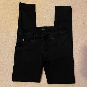 Hudson Women’s Classic Black Skinny Pants. Size 27.